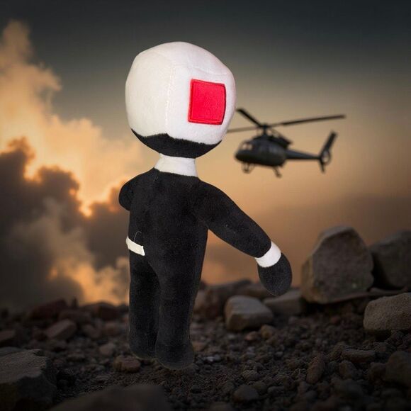 Titan Drillman 2.0 Plush Titan Cameraman Upgrade Plush Stuffed Toy 8” - Picture 1 of 6